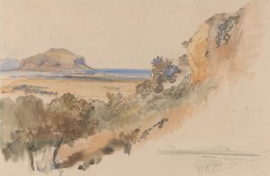 パレルモの近くを見る 作： Edward Lear